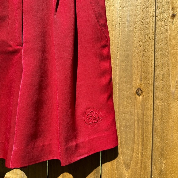 Scott & Sterling Red High Waisted Shorts Size 6 - Picture 5 of 5